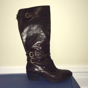 Brown Born Boots - Size 9
